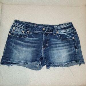 MISS ME Classic Blue Denim Jean Shorts for Women